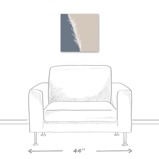 Neutral Pampas Duo Canvas Wall Art